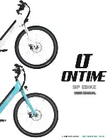 ontime SIP EBIKE User Manual preview