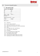 Preview for 6 page of ontrac Multitrac MME Series Operation Instructions Manual