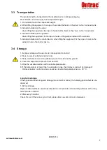 Preview for 12 page of ontrac Multitrac MME Series Operation Instructions Manual