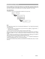 Preview for 7 page of ONTROL E3122 Owner'S Manual