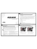 ONV ONV-POE33108PFM User Manual preview