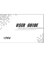 ONV PSE3101AC User Manual предпросмотр