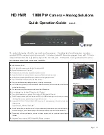 Предварительный просмотр 1 страницы Onvif DHA1044BM Quick Operation Manual