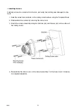 Предварительный просмотр 9 страницы Onvif IPMV3FI Installation Manual