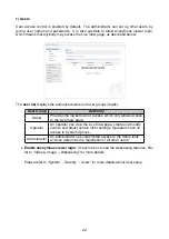 Preview for 22 page of Onvif IPSD30X2WI User Manual