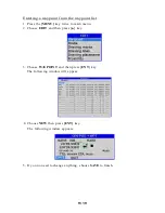 Preview for 21 page of Onwa KP-1299C Operator'S Manual