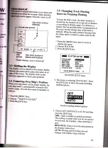 Preview for 17 page of Onwa KP-32 Owner'S Manual