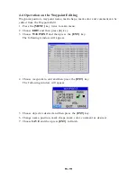 Preview for 23 page of Onwa KP-6299 Operator'S Manual