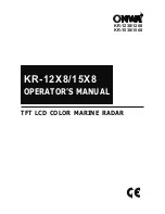 Preview for 1 page of Onwa KR-12X8 Operator'S Manual