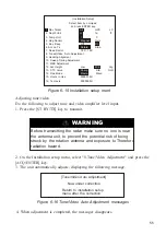 Preview for 63 page of Onwa KR-1338C Operator'S Manual