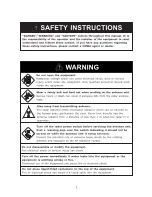 Preview for 3 page of Onwa KR-1XX8 Operator'S Manual