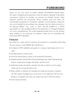 Preview for 9 page of Onwa KR-1XX8 Operator'S Manual