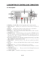 Preview for 8 page of Onwa KV-300 Operator'S Manual