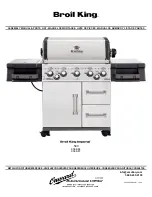 Предварительный просмотр 1 страницы Onward Broil King Imperial 590 Assembly Manual & Parts List