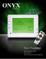 Onyx Controls ONX908FCT-4B/220V/RC Installation And Operation Instructions preview