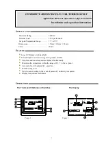 Preview for 2 page of Onyx Controls ONX908FCT-4B/220V/RC Installation And Operation Instructions