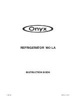 Preview for 1 page of Onyx 160 LA Instruction Book