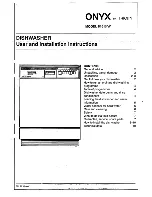 Preview for 1 page of Onyx 816 B Instruction Booklet