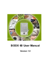 Onyx Boox 60 User Manual preview