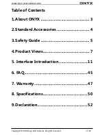 Preview for 2 page of Onyx BOOX M96 User Manual