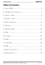 Предварительный просмотр 2 страницы Onyx BOOX Nova Series User Manual