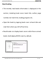 Preview for 15 page of Onyx Boox T76ML Cleopatra User Manual