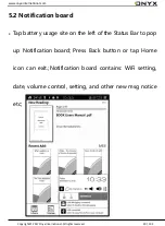 Предварительный просмотр 20 страницы Onyx Boox T76ML Cleopatra User Manual