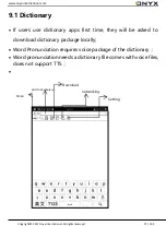 Предварительный просмотр 71 страницы Onyx Boox T76ML Cleopatra User Manual