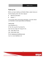 Preview for 4 page of Onyx MD70-Pro User Manual