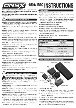 Preview for 1 page of Onyx ONXM1250 Instructions