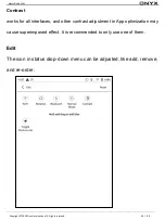 Preview for 16 page of Onyx SMART READING Series User Manual