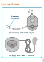 Предварительный просмотр 4 страницы ooma Safety Phone 700-0129-203 Quick Start Manual