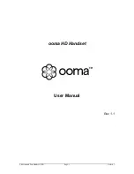 Preview for 1 page of ooma TELOHS300 User Manual