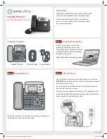 Preview for 1 page of ooma Yealink Quick Installation Manual