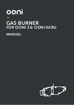 Ooni Karu Gas Burner FSD Manual preview