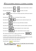 Preview for 27 page of OP BC 800/W ES SP Use And Maintenance Manual