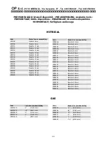 Предварительный просмотр 10 страницы OP PNEUMATIC UNISPEED 01 Use And Maintenance Manual