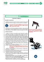 Preview for 23 page of OP Tubomatic H135 EL Operating And Maintenance Manual