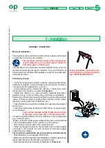 Preview for 95 page of OP Tubomatic H135 EL Operating And Maintenance Manual