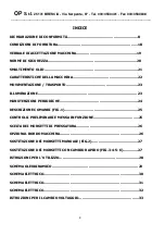 Preview for 3 page of OP TUBOMATIC H79 EL Use And Maintenance Manual