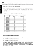 Preview for 26 page of OP TUBOMATIC H79 EL Use And Maintenance Manual