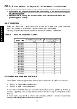 Preview for 42 page of OP TUBOMATIC H79 EL Use And Maintenance Manual