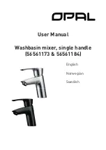 Предварительный просмотр 1 страницы Opal 56561173 User Manual