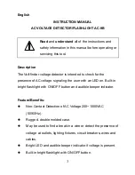 Preview for 3 page of Opal AC-9B Instruction Manual