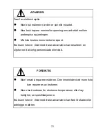 Preview for 21 page of Opal AC-9B Instruction Manual