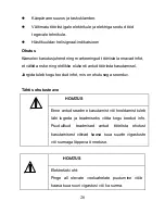 Preview for 26 page of Opal AC-9B Instruction Manual