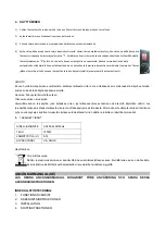 Предварительный просмотр 7 страницы Opal ASB550 User Manual