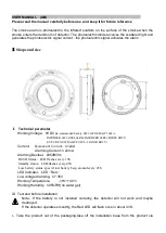 Предварительный просмотр 2 страницы Opal ATN062 User Manual