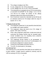 Предварительный просмотр 8 страницы Opal DT-9121 Operating Instructions Manual