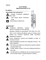 Предварительный просмотр 11 страницы Opal DT-9121 Operating Instructions Manual